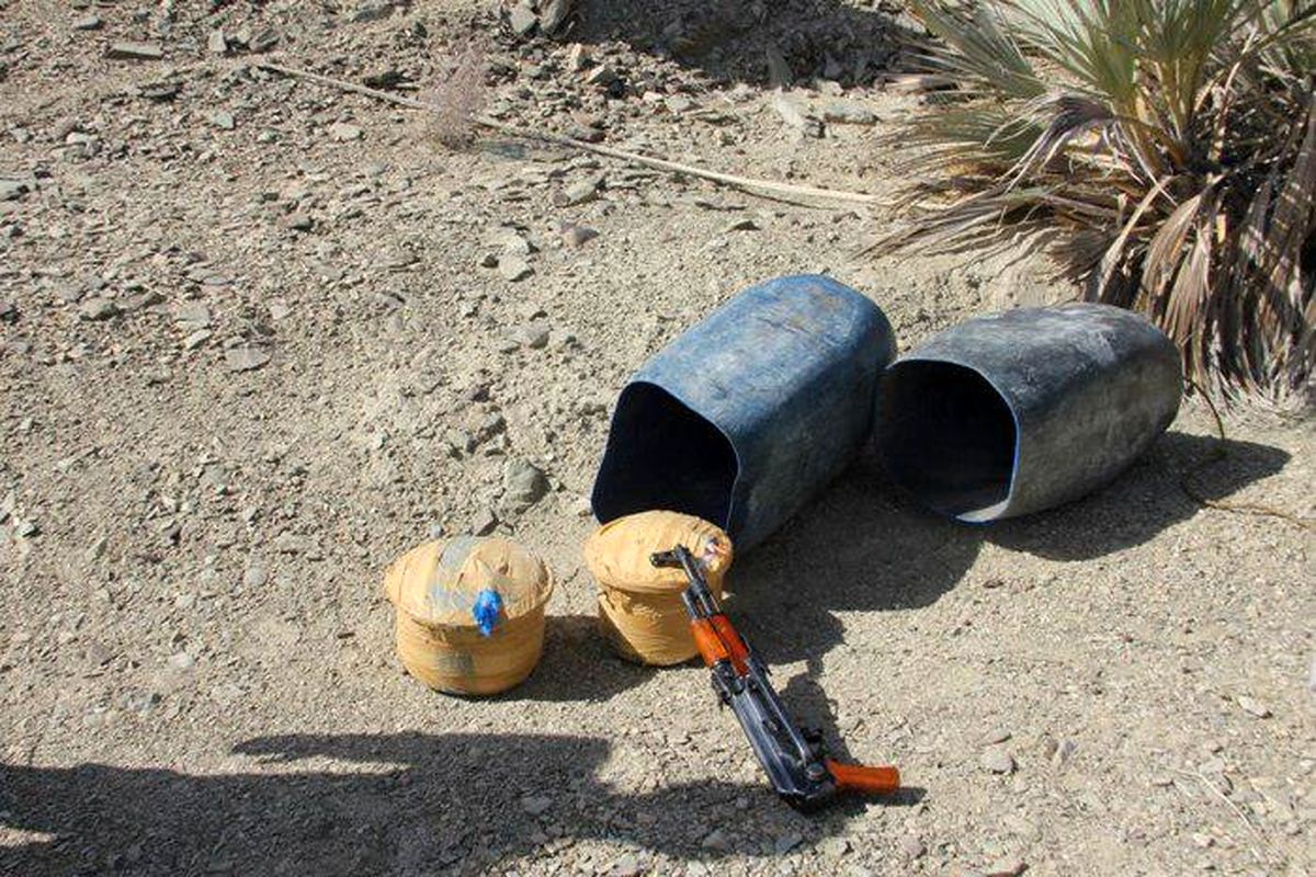 محموله مواد منفجره در سیستان وبلوچستان کشف شد