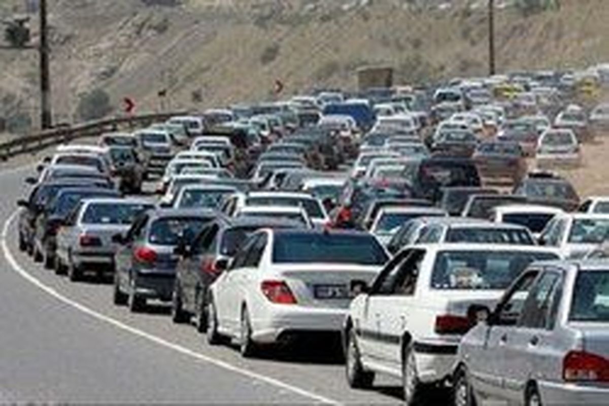 ترافیک پرحجم و نیمه سنگین در ورودی‌های تهران