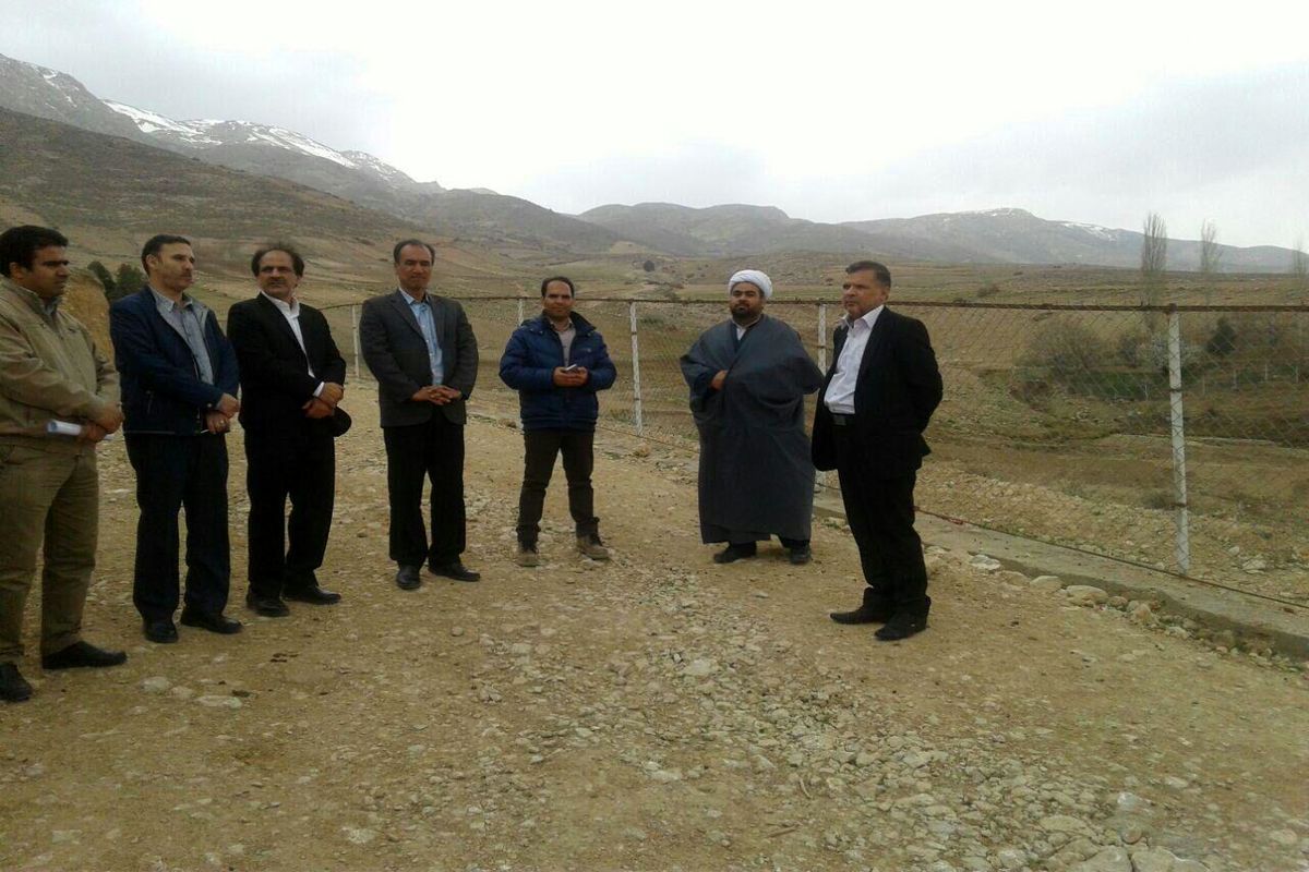 بازدید از پروژه بند خاکی روستای رختیان در شهرستان بجنورد