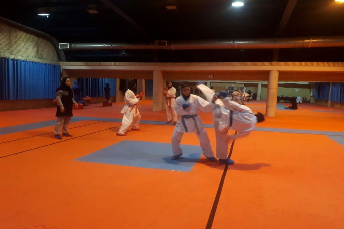 پیگیری تمرینات ملی‌پوشان کاراته برای حضور در لیگ جهانی کاراته‌وان فرانسه