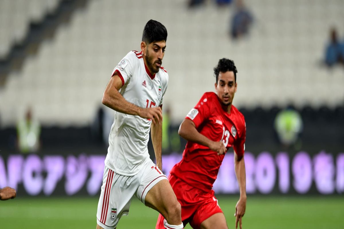 پیروزی پرگل ایران مقابل یمن در پایان نیمه اول