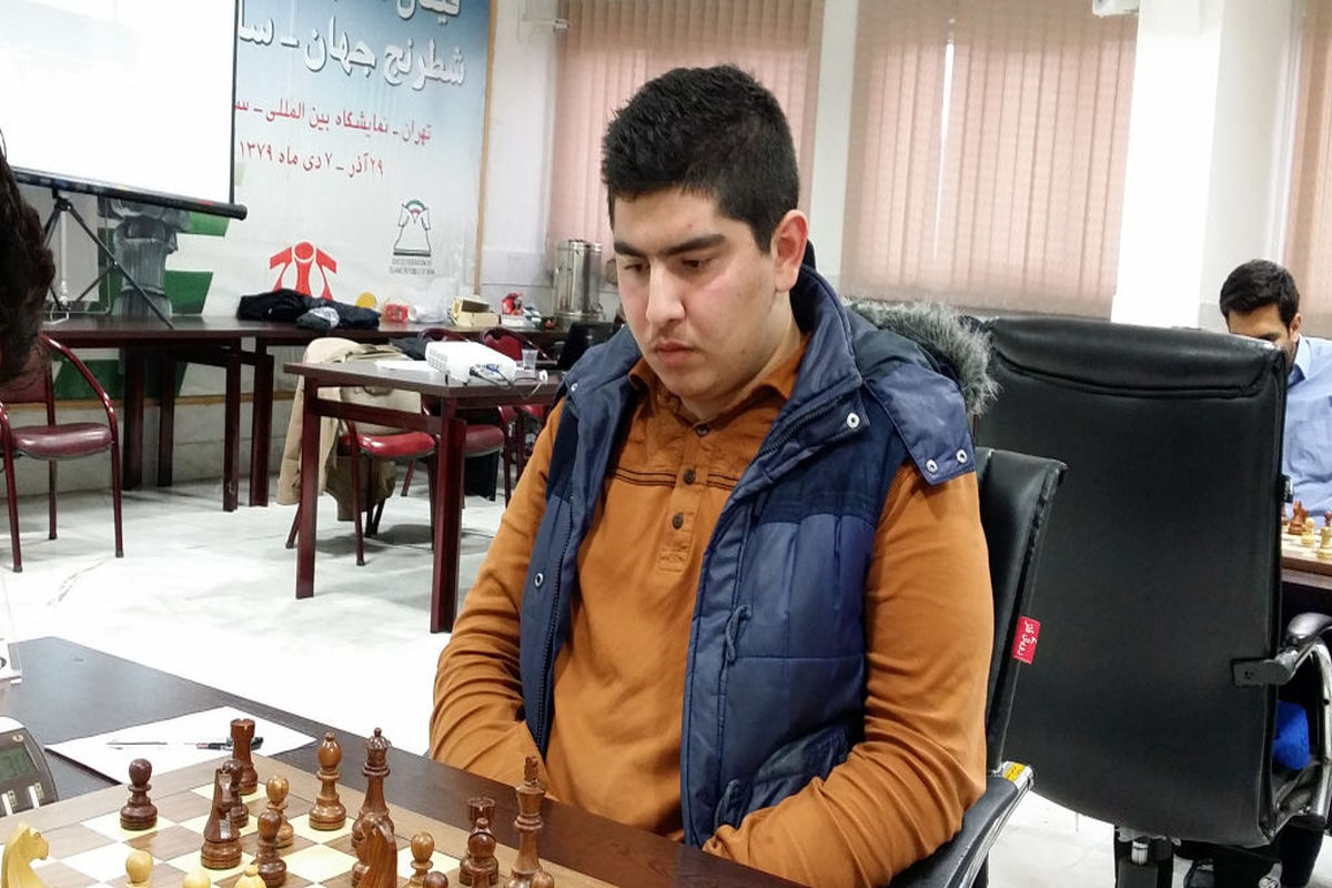 نماینده شطرنج ایران برابر شانس نخست قهرمانی شکست خورد