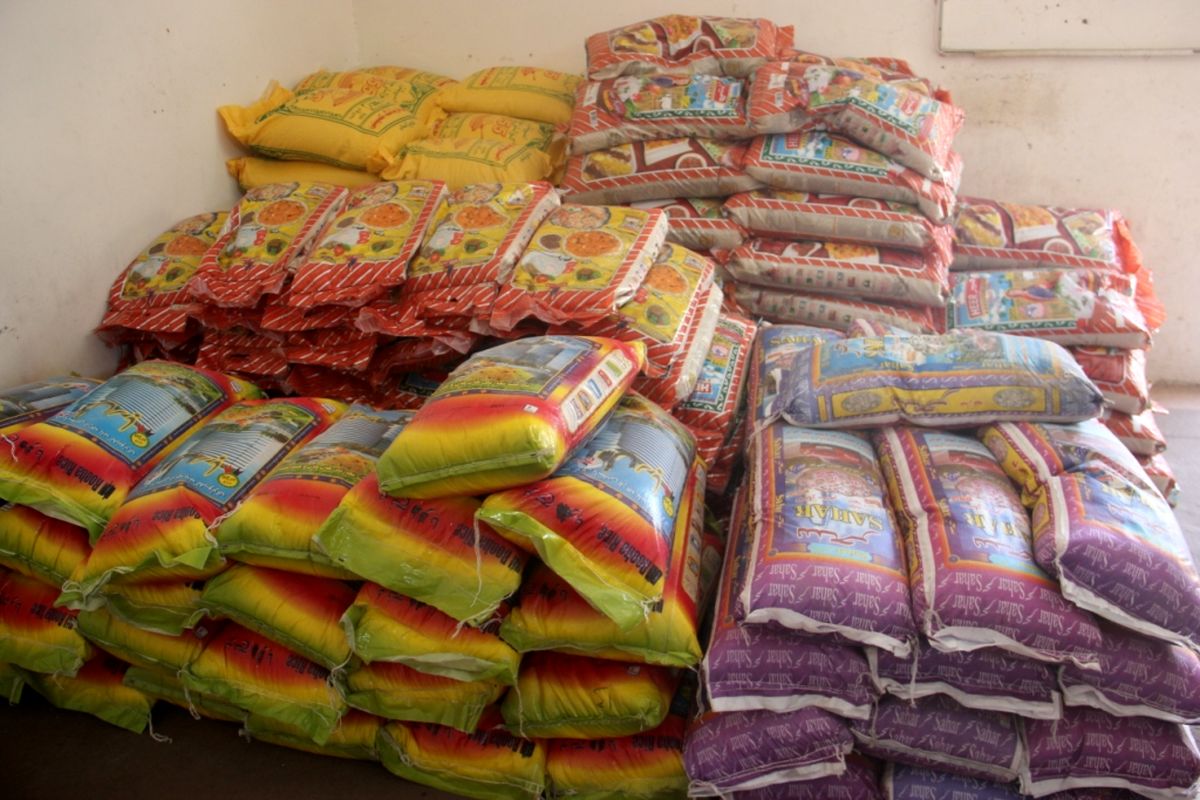 کشف ۴ تن برنج قاچاق در سراوان