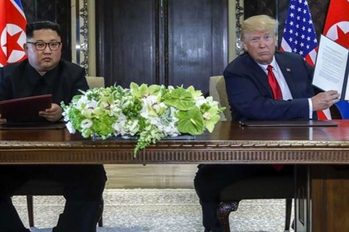 ترامپ: زمان و مکان دیدار با رهبر کره شمالی تعیین شده است