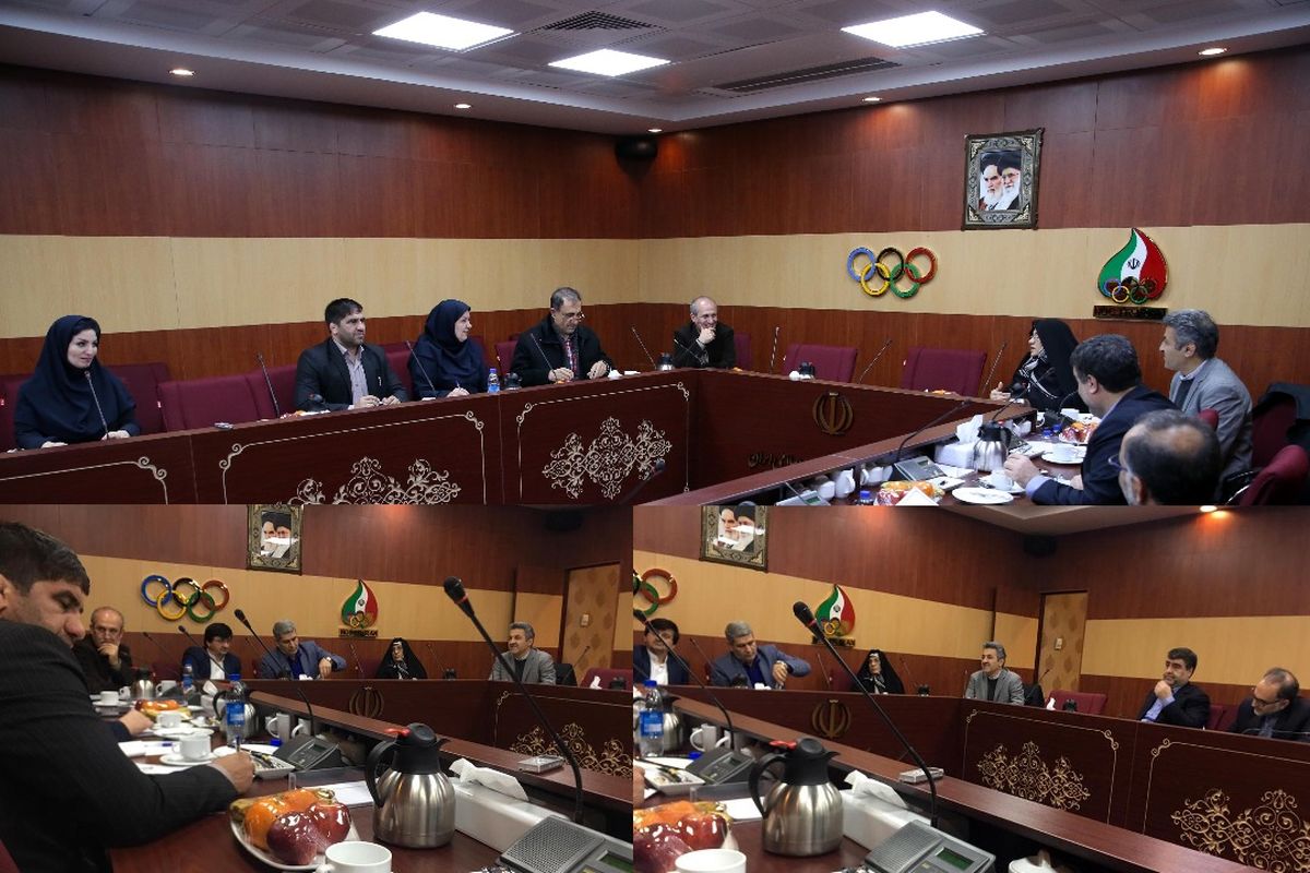 اعضای کمیسیون آموزش و پژوهش کمیته ملی المپیک تشکیل جلسه دادند
