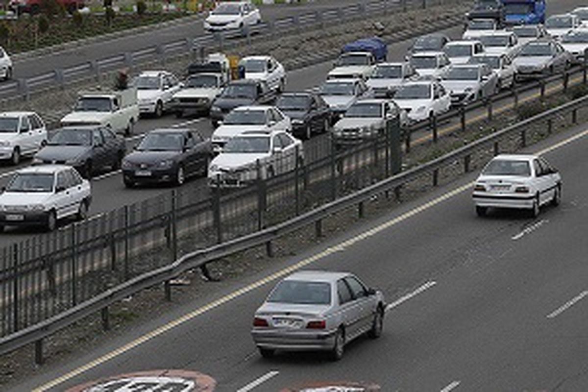 وضعیت ترافیک معابر بزرگراهی روز یکشنبه تهران