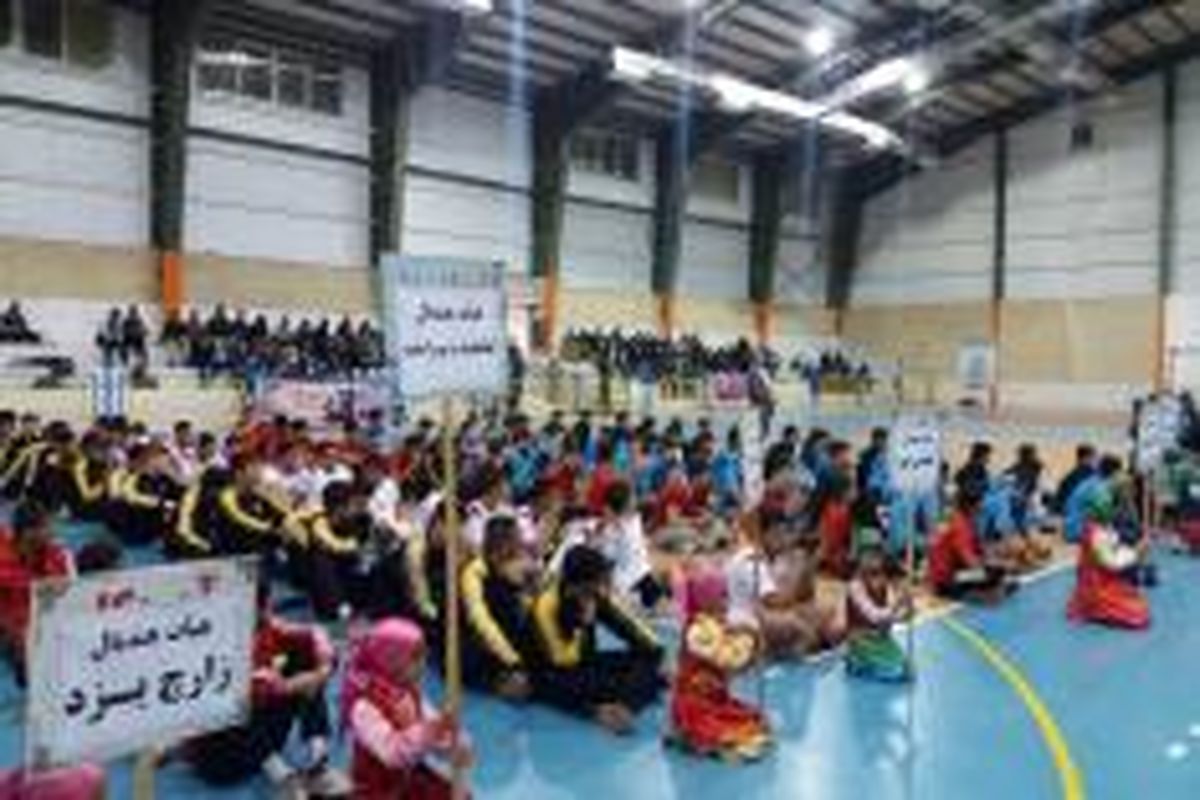 افتتاحیه رقابت های هندبال نونهالان مناطق جنوب کشور به میزبانی شهرستان فردوس