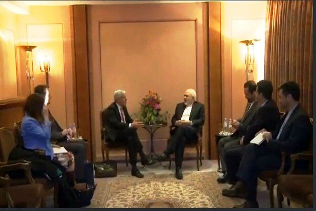 ظریف با رئیس سازمان امنیت استرالیا دیدار کرد
