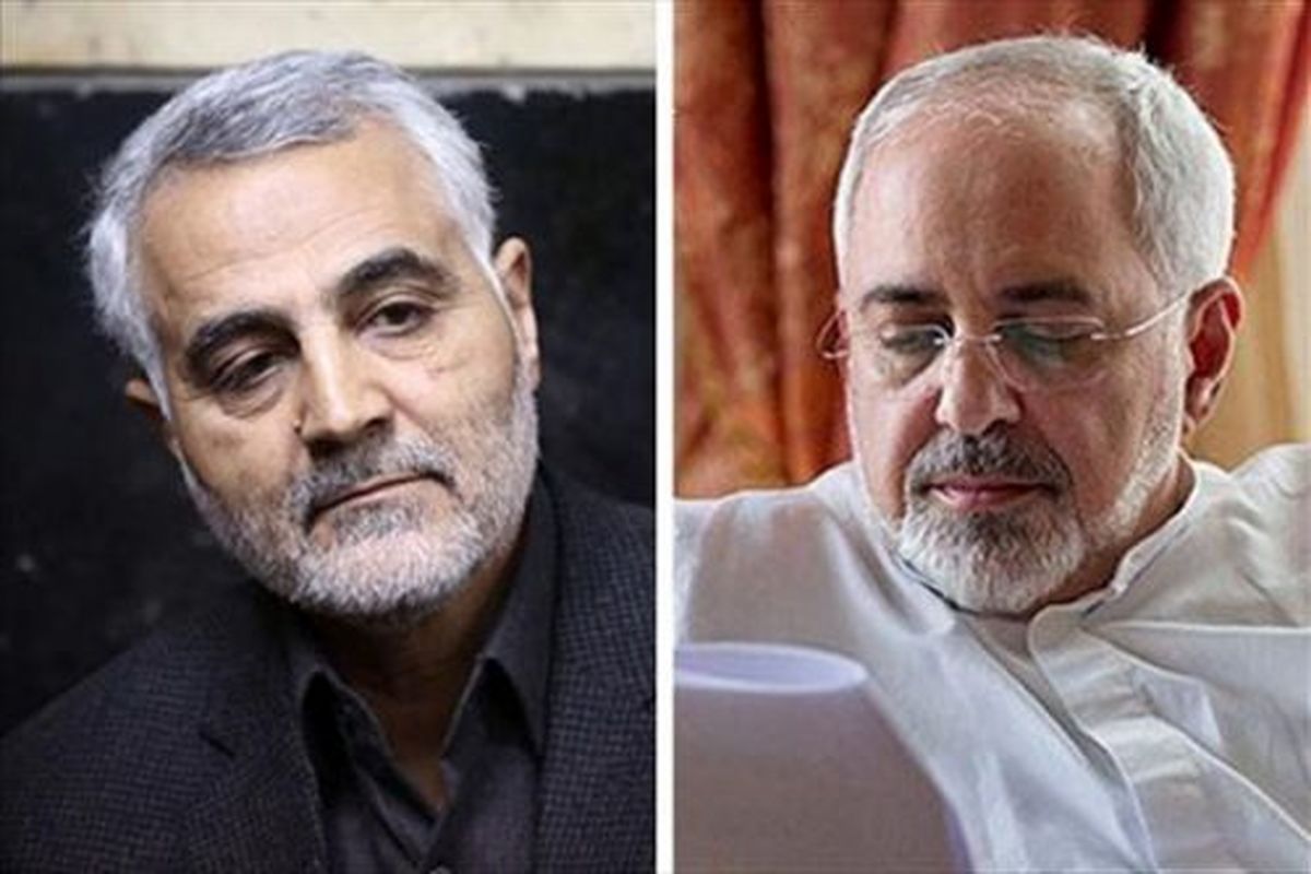 سلیمانی و ظریف دو بال نیرومند ایران هستند