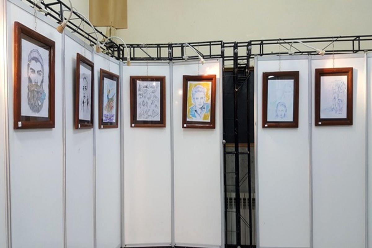 برپایی سی و چهارمین نمایشگاه نقاشی آرش اوشایی در ابهر