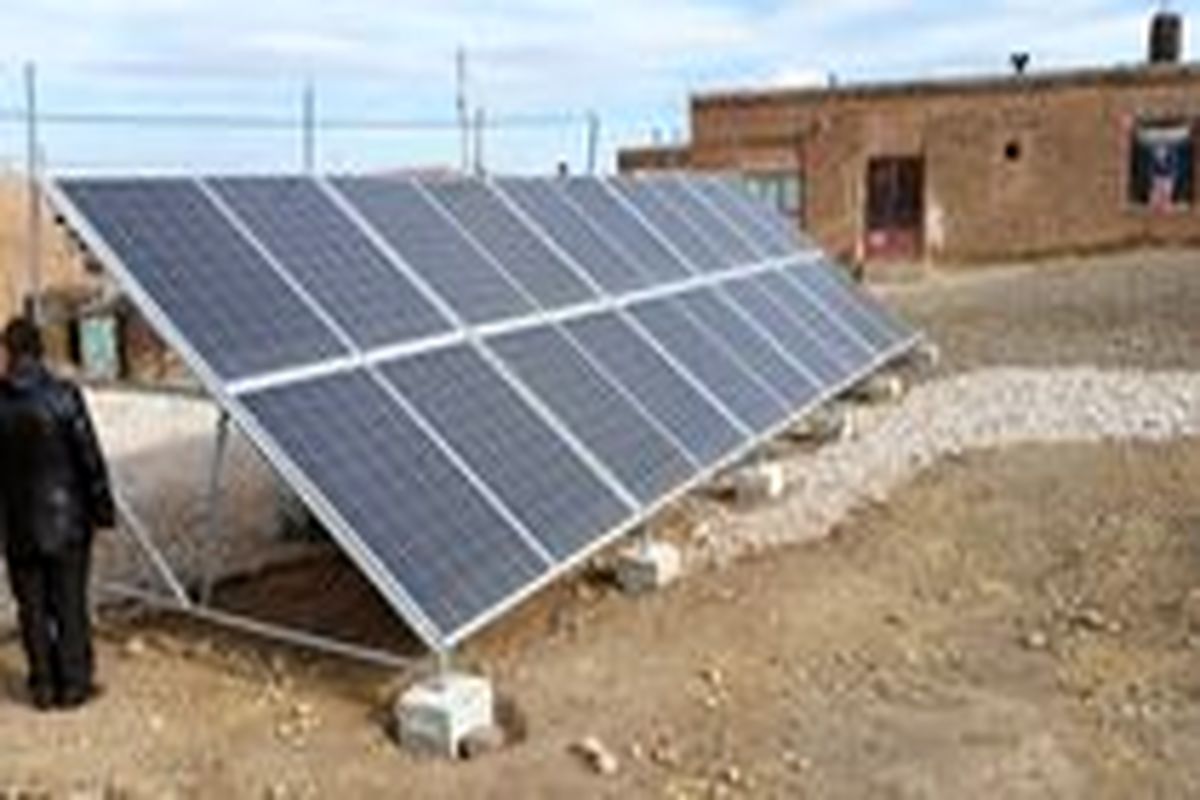 نصب یک‌هزار پنل خورشیدی در مناطق محروم کشور