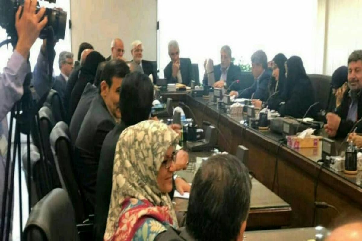 دیدار شهردار تهران  با رئیس فراکسیون امید