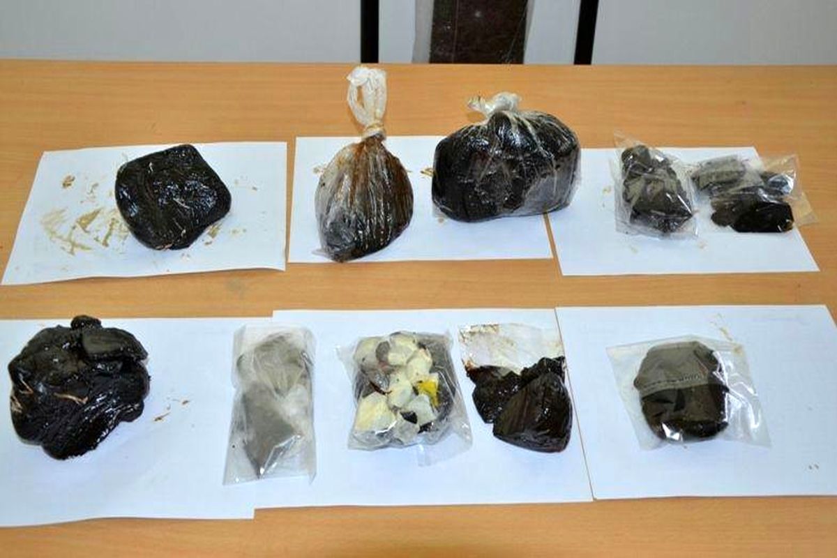 کشف بیش از ۲ کیلو و ۹۰۰ گرم مواد مخدر در لاهیجان