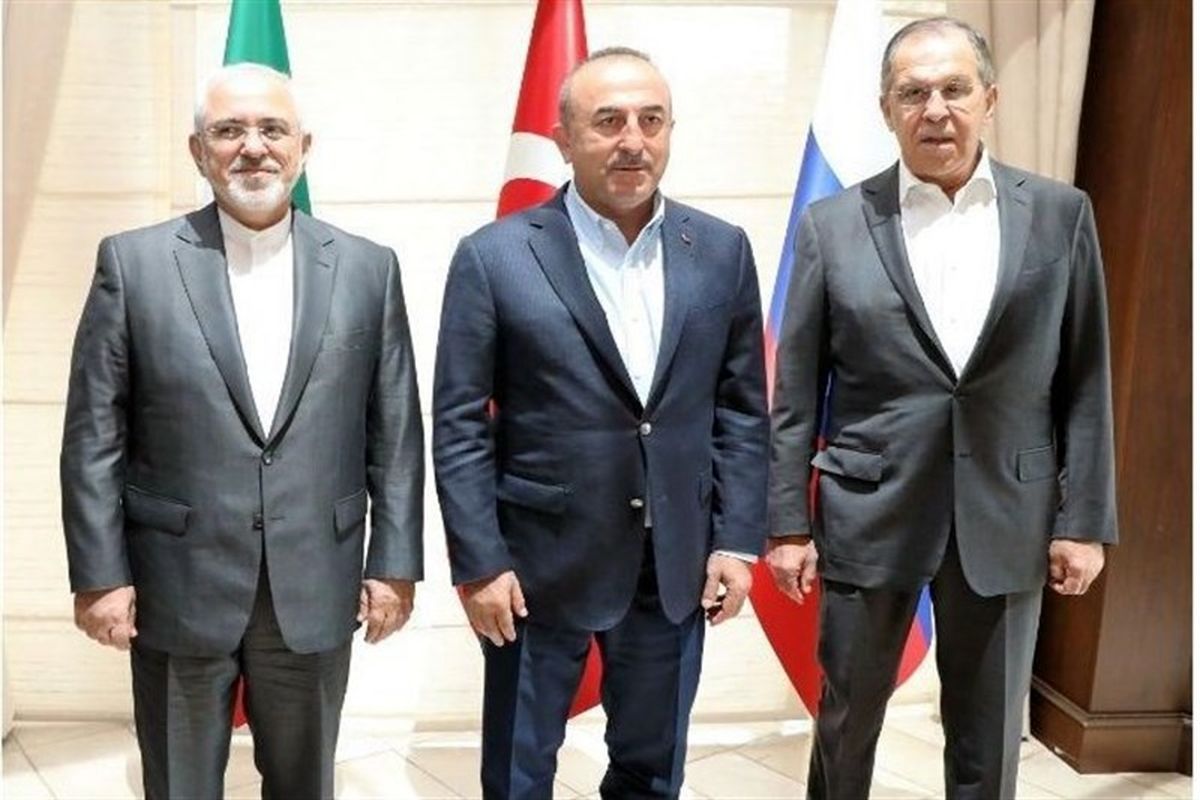 بیانیه مشترک وزیران خارجه ایران، روسیه و ترکیه منتشر شد