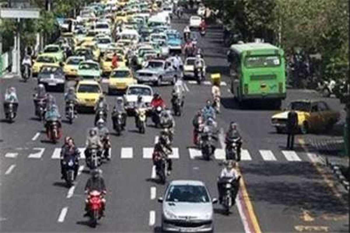 تردد موتورسیکلت ها در شهر تهران ممنوع شد