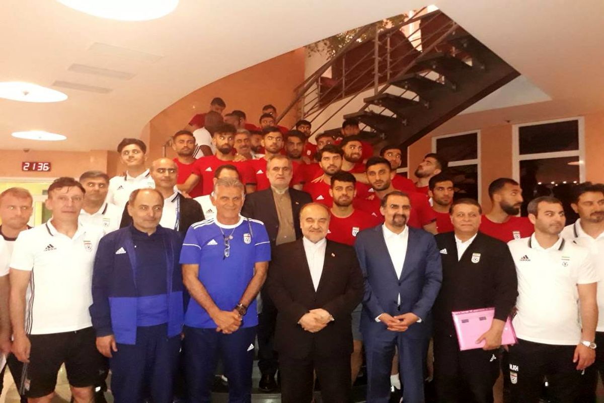 پاداش پیروزی تیم ملی ایران مقابل مراکش توسط دکتر سلطانی‌فر نقدا پرداخت شد