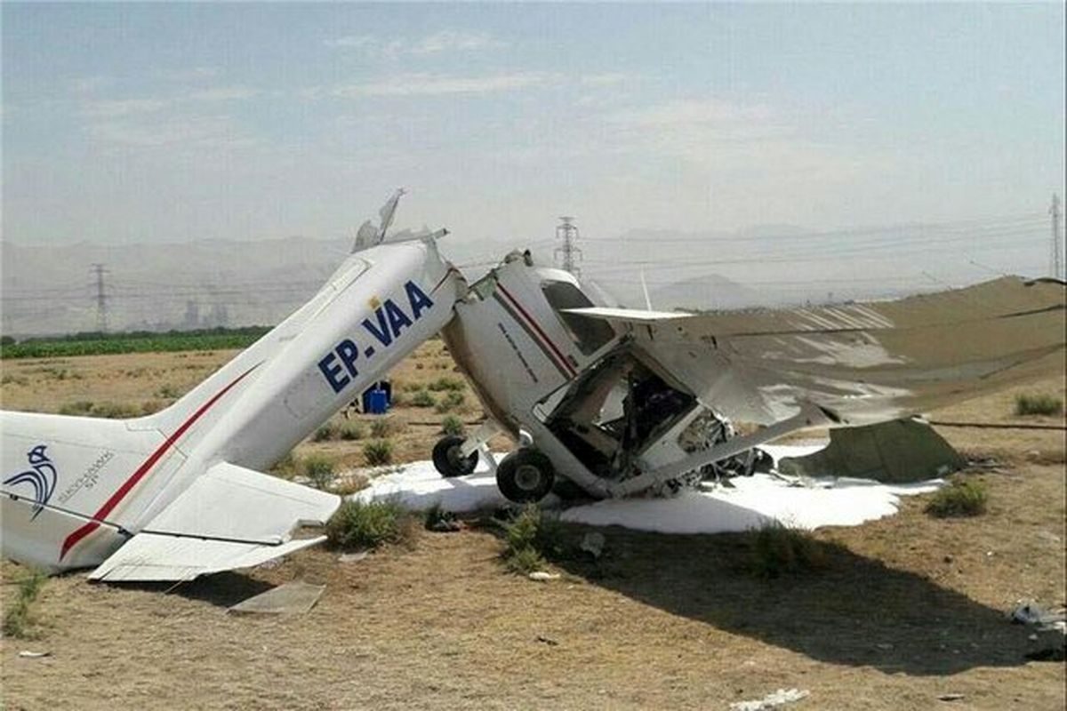 سقوط یک فروند هواپیمای آموزشی در دست بررسی است