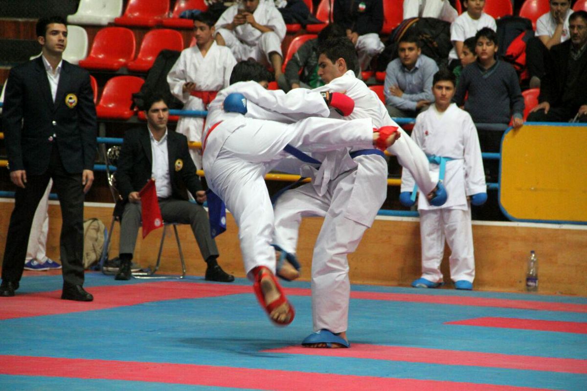 پایان مسابقات کاراته قهرمانی استان آذربایجان غربی
