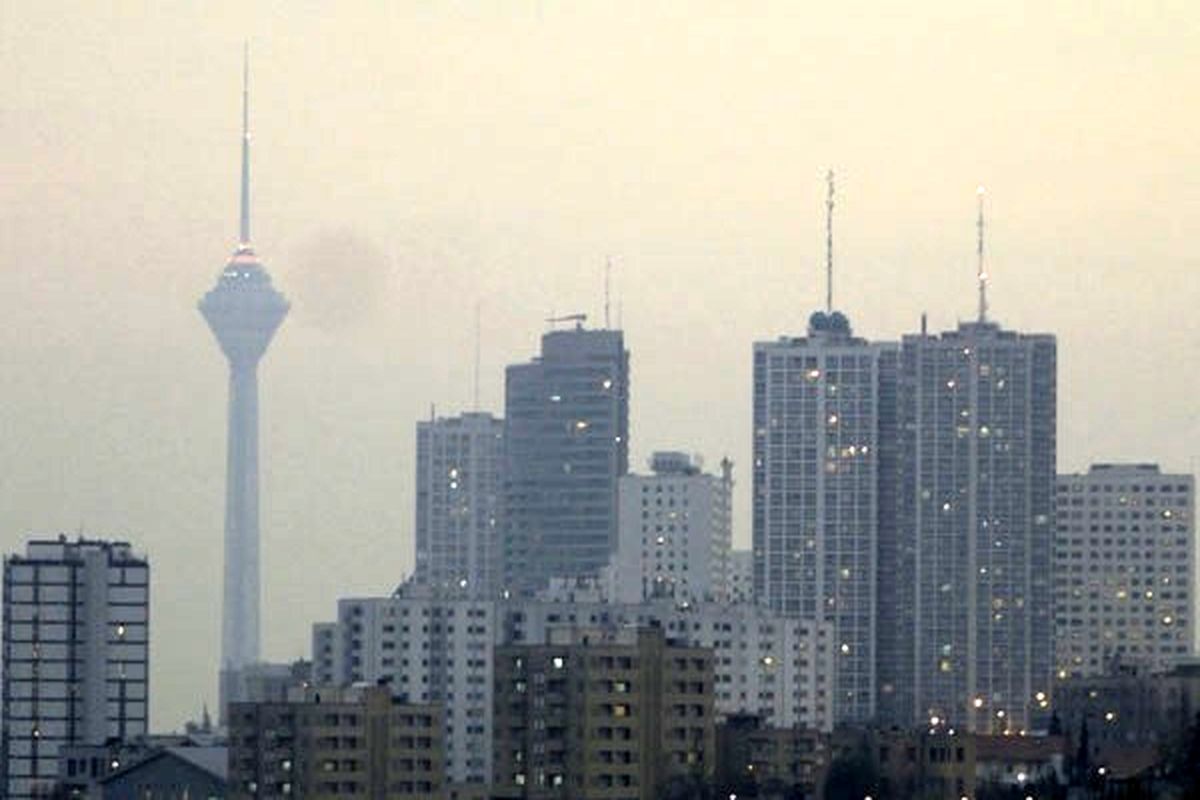 افزایش دما و غلظت ذرات معلق در تهران