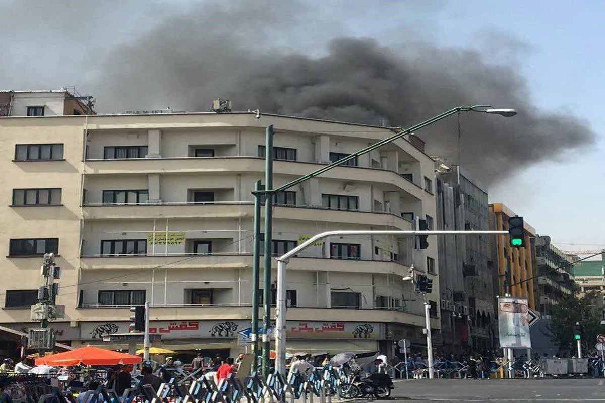 آخرین جزئیات آتش سوزی چهارراه ولیعصر