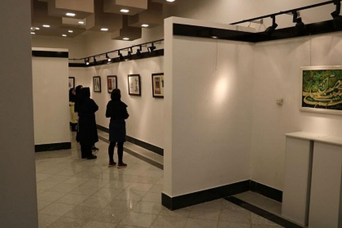 برپایی نمایشگاه تجسمی« پایان یک داعش»