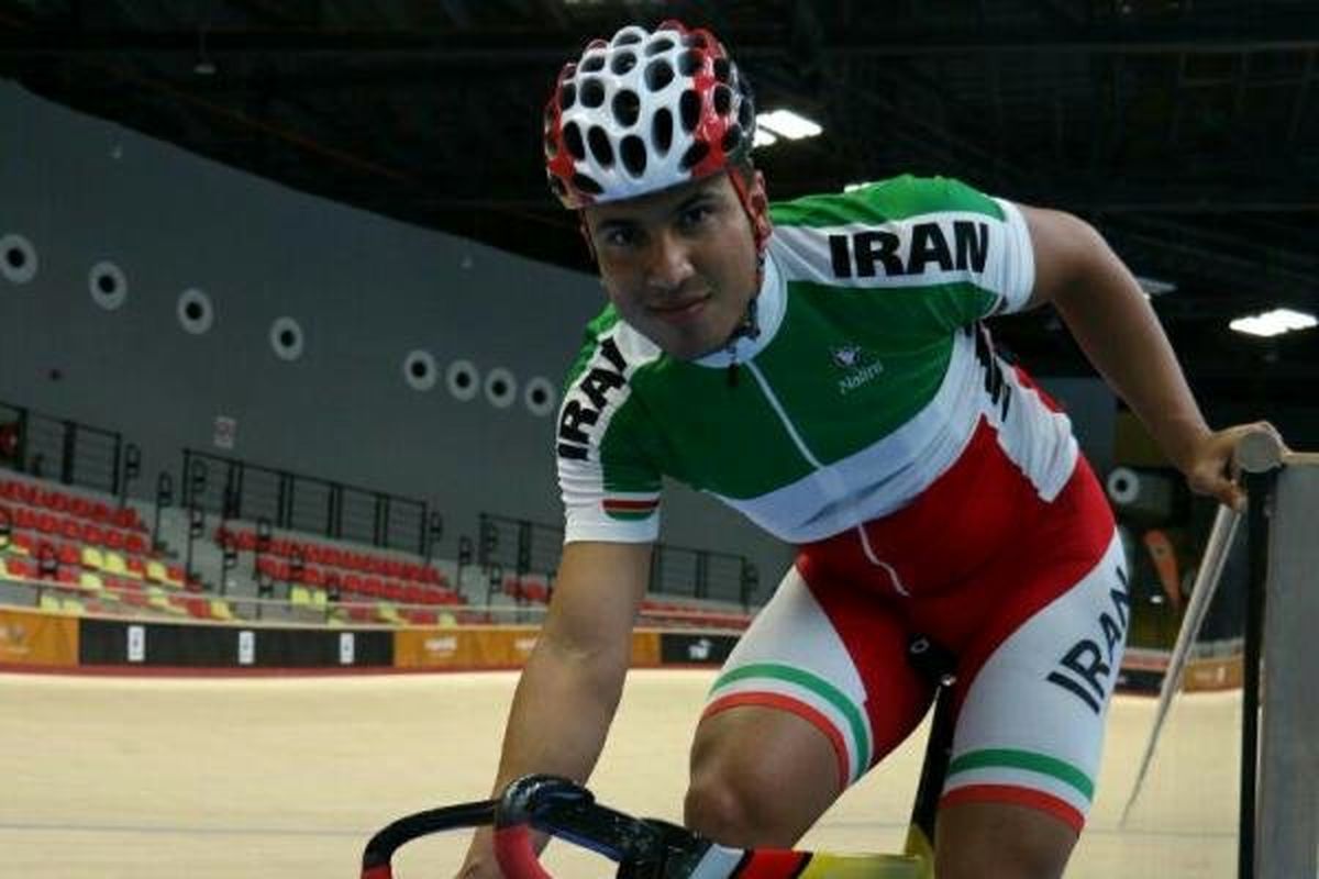 درخشش دانشور در مسابقات دوچرخه سواری پیست ایران با سه طلا