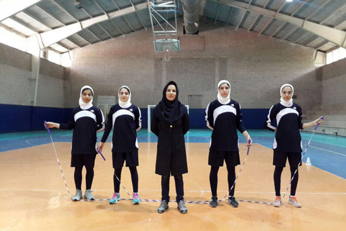 دورخیز طناب زنان قزوینی برای مدال مسابقات جهانی