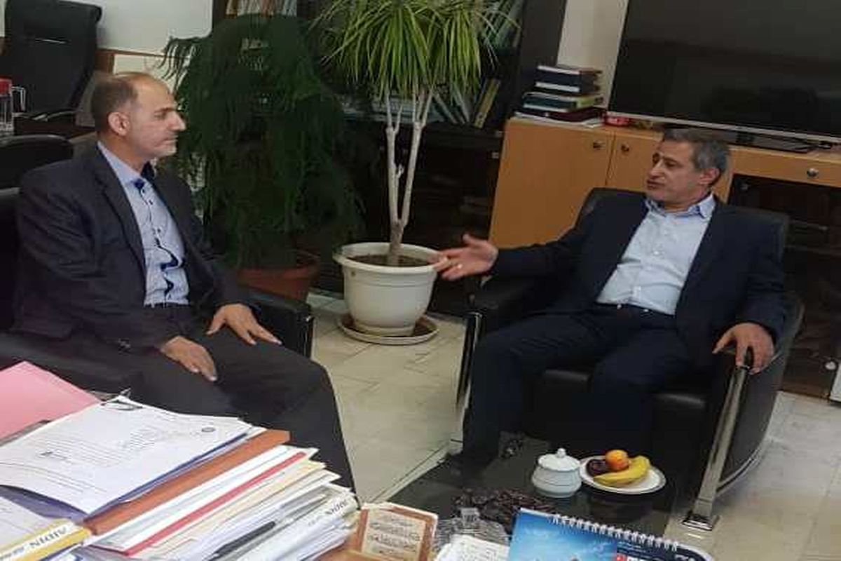 دیدار سعیدی با مشاور وزیر ورزش و جوانان در امور ایثارگران