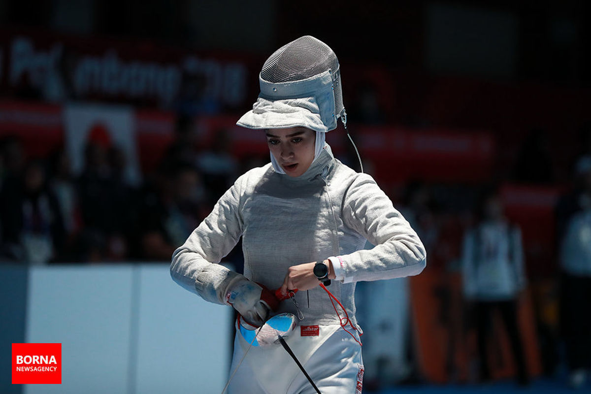 بانوان سابریست ایران در بازی‌های آسیایی ششم شدند