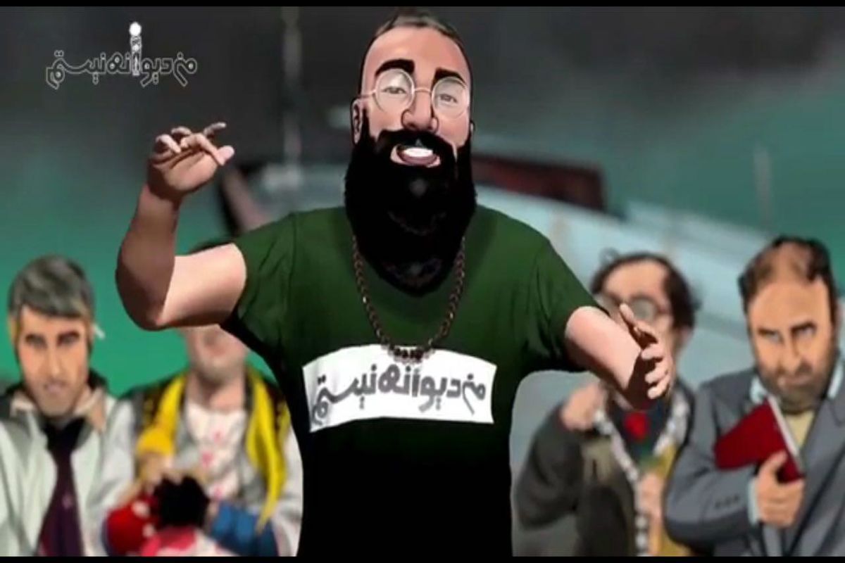 صدای خواننده زیرزمینی روی فیلم علیرضا امینی/ ببینید