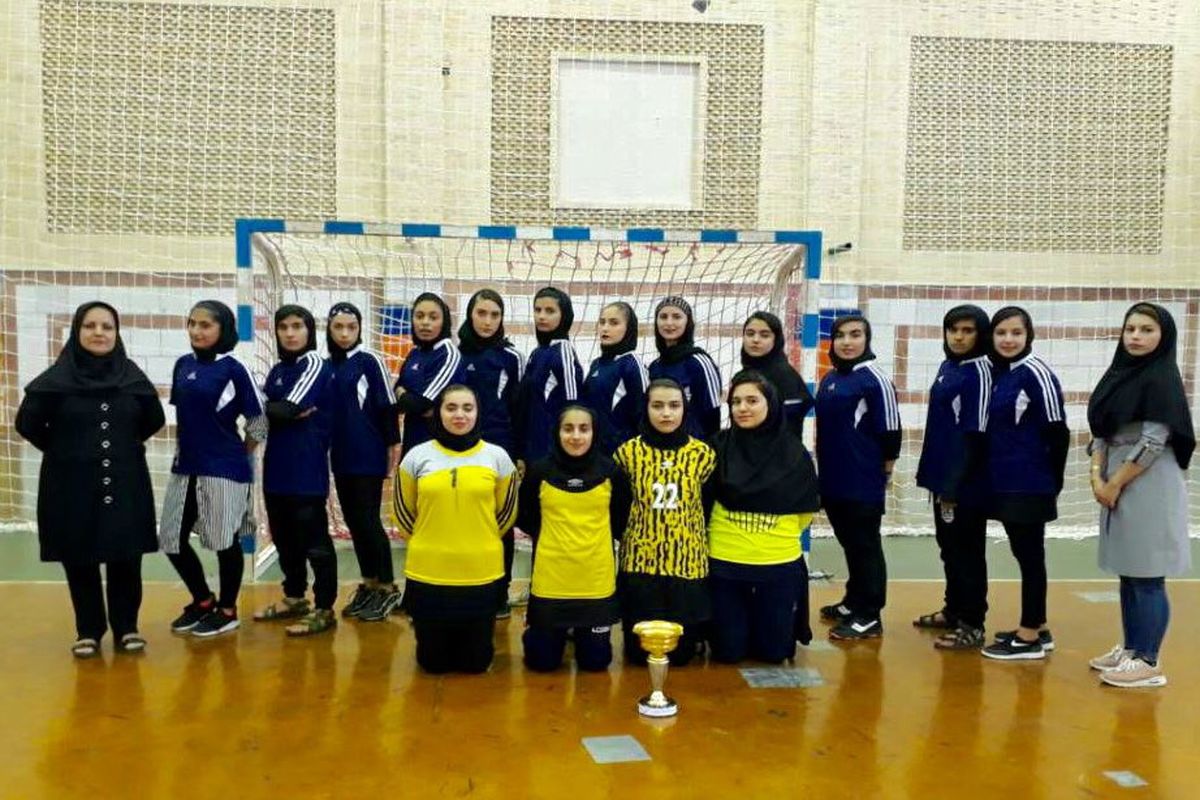 نایب قهرمانی و سومی نمایندگان استان خوزستان در مسابقات هندبال جوانان دختر منطقه هفت کشور