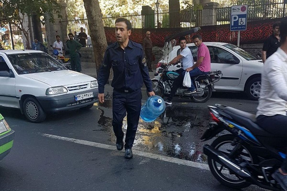 مشخص شدن علت خودسوزی مرد عرب مقابل شورای شهر تهران
