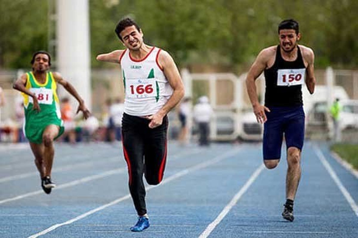 نجمی در دوی ۲۰۰ متر هشتمین طلای کاروان ایران را به ارمغان آورد