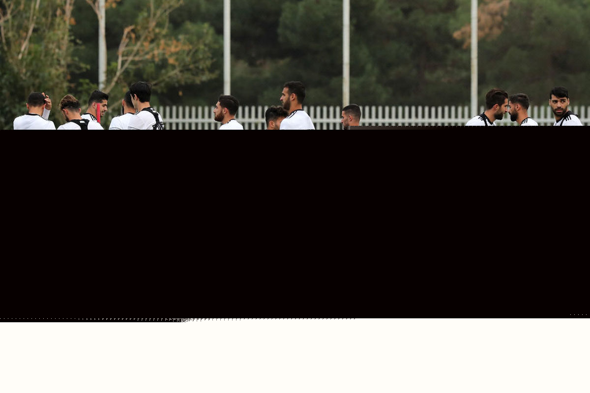 زوم کی‌روش روی عملکرد بازیکنان تیم ملی فوتبال از زمین و هوا+عکس