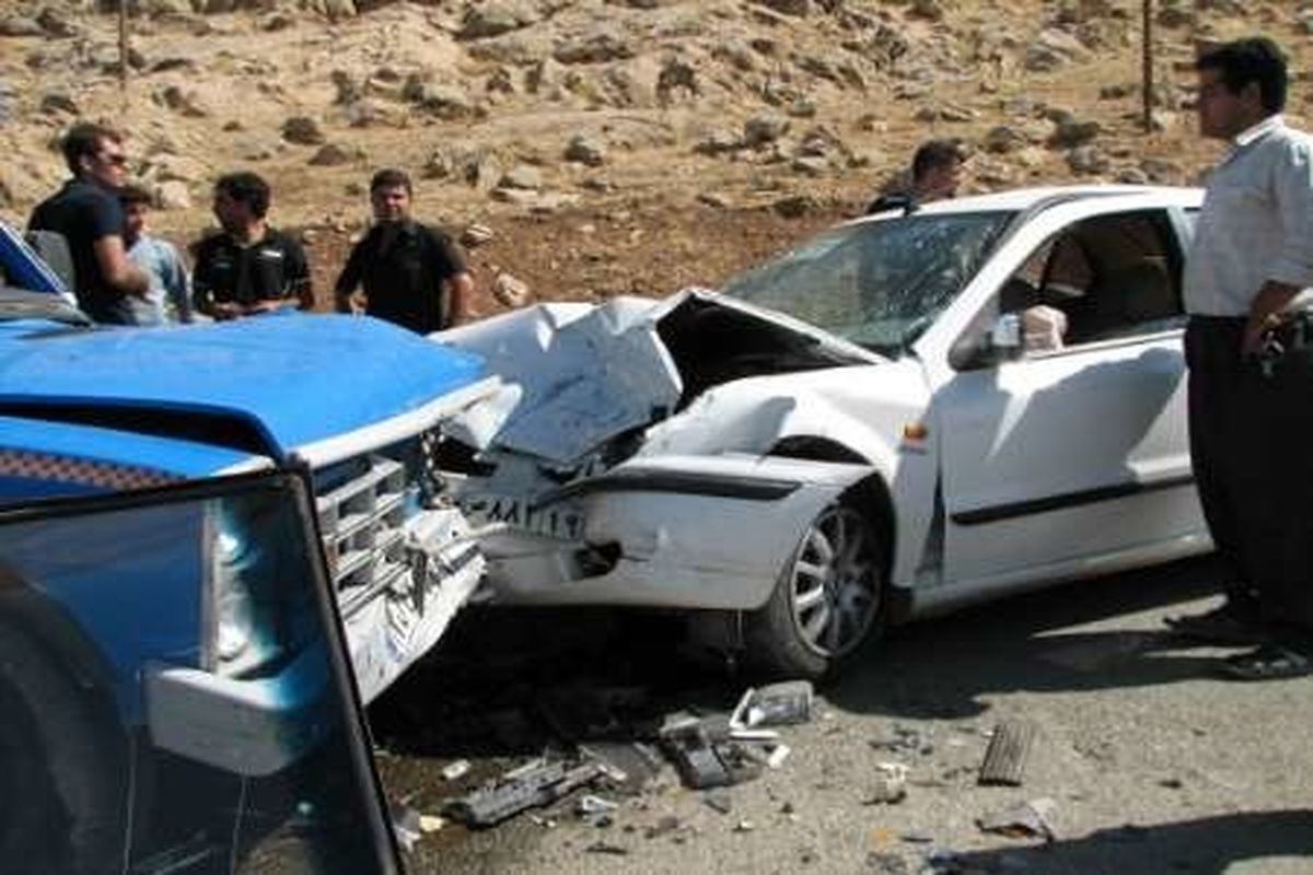 تصادف مرگبار در آزادراه ساوه-تهران/ ۵ کشته و ۳ مصدوم