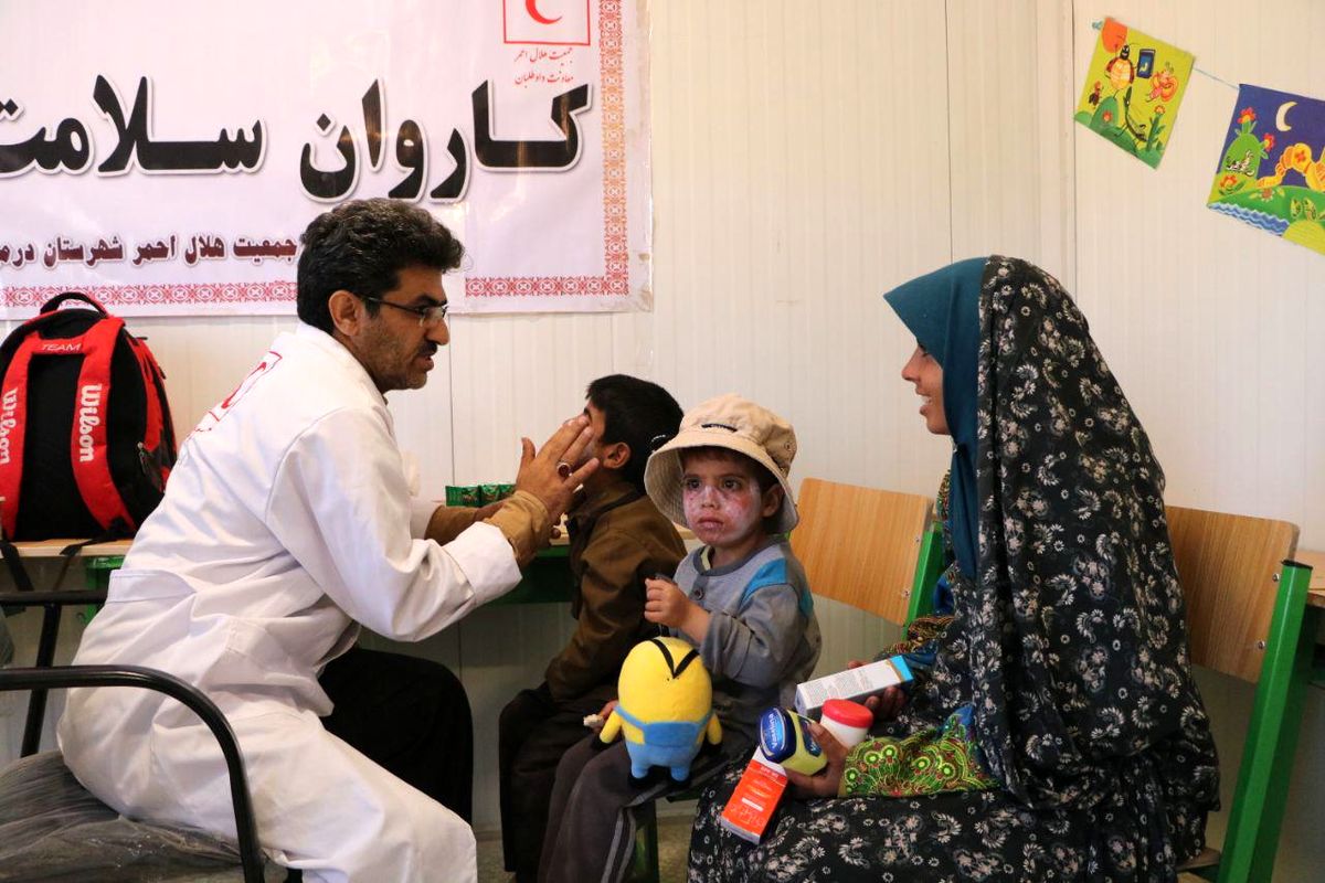 اعزام پنجمین کاروان سلامت به روستاهای استان