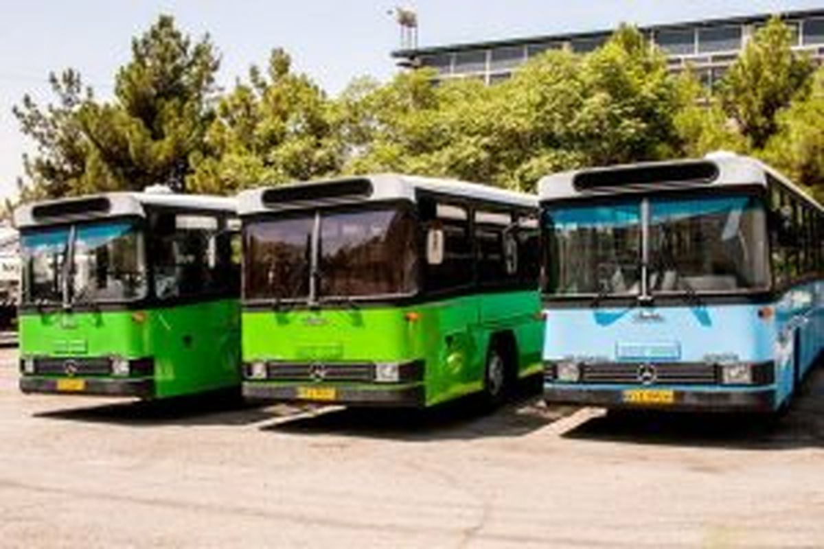 اتوبوس‌های جدید به ناوگان اتوبوسرانی همدان