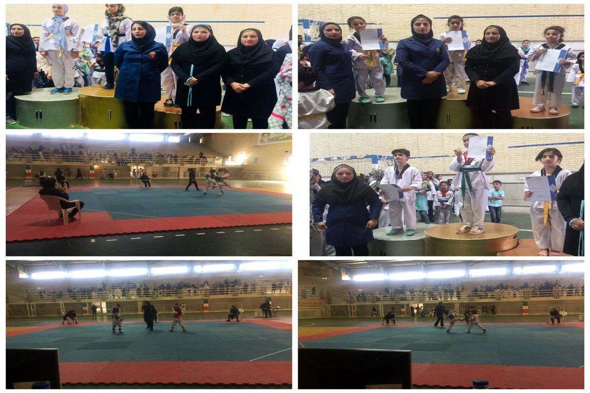 درخشش  تکواندو کاران دختران سرابله در مسابقات استانی