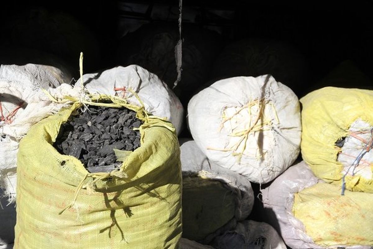 کشف ذغال قاچاق در شهرستان چرداول
