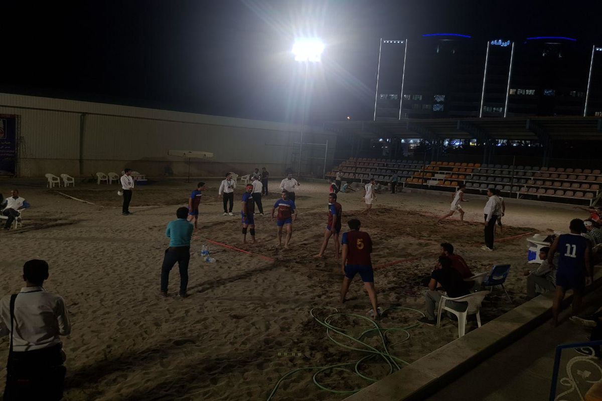 نتایج بازی های عصر روز نخست کبدی ساحلی کشور در ارومیه