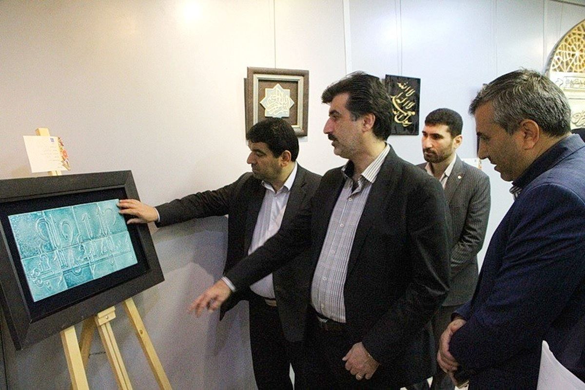برپایی نمایشگاه  محرم در قاب صنایع دستی  در نگارخانه مارلیک رشت