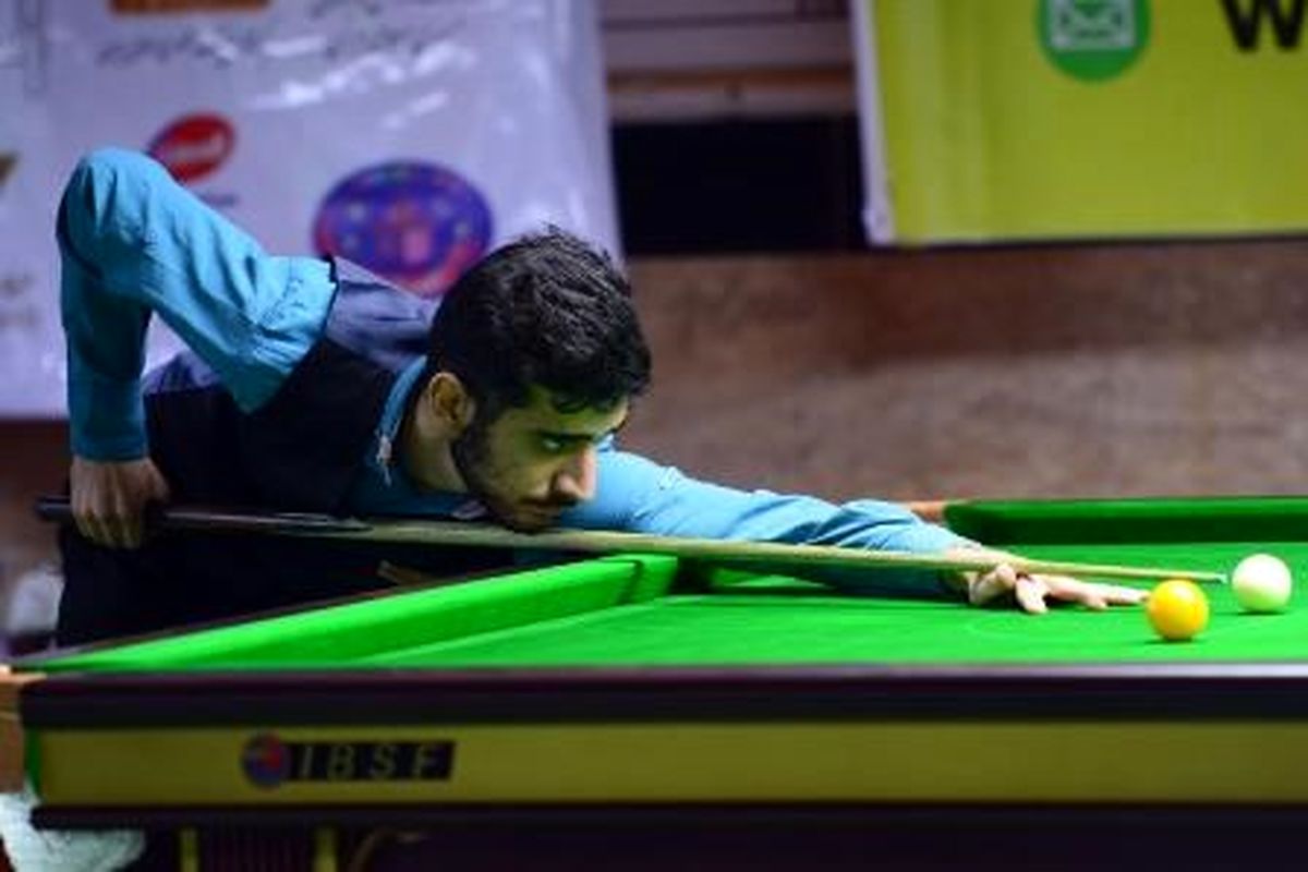 شروین امیدوار و دانیال زنده در فینال اسنوکر زیر ۲۱ سال