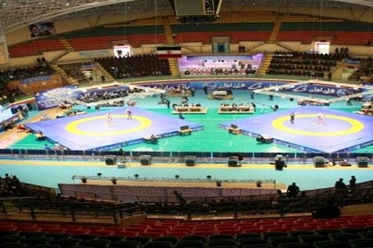 پنجمین دوره مسابقات کشتی فرنگی جام باشگاه های جهان در اردبیل آغاز شد