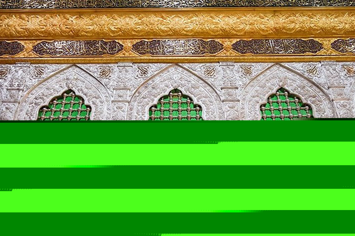 ضریح مطهر شهدای کربلا در قم رونمایی شد