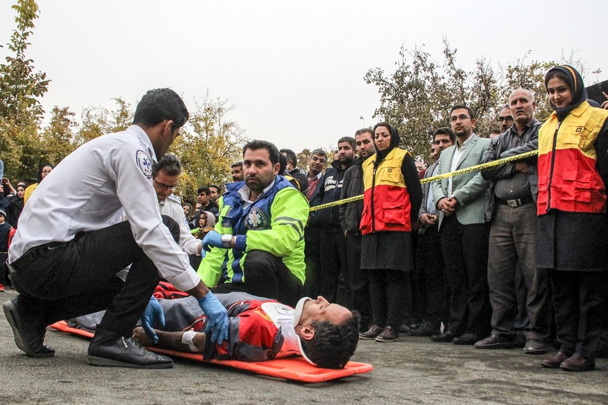 برگزاری دوره آموزش تخصصی پایه اقدامات پیش بیمارستانی ویژه امدادگران استان