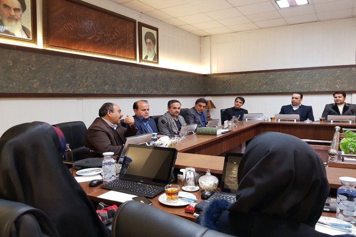 جلسه بازآفرینی شهری در محل شورای اسلامی شهر بجنورد برگزار شد