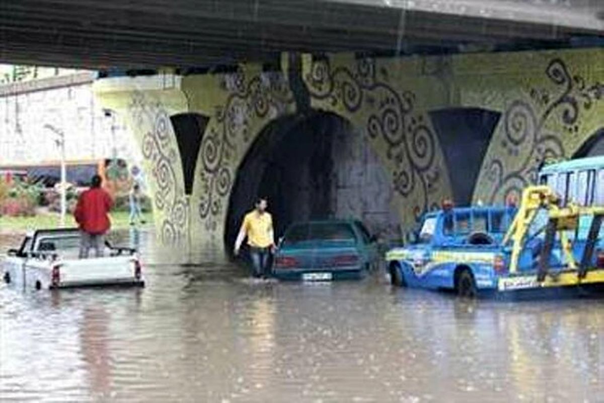 بارش باران در کرمانشاه تنها یک مصدوم داشت
