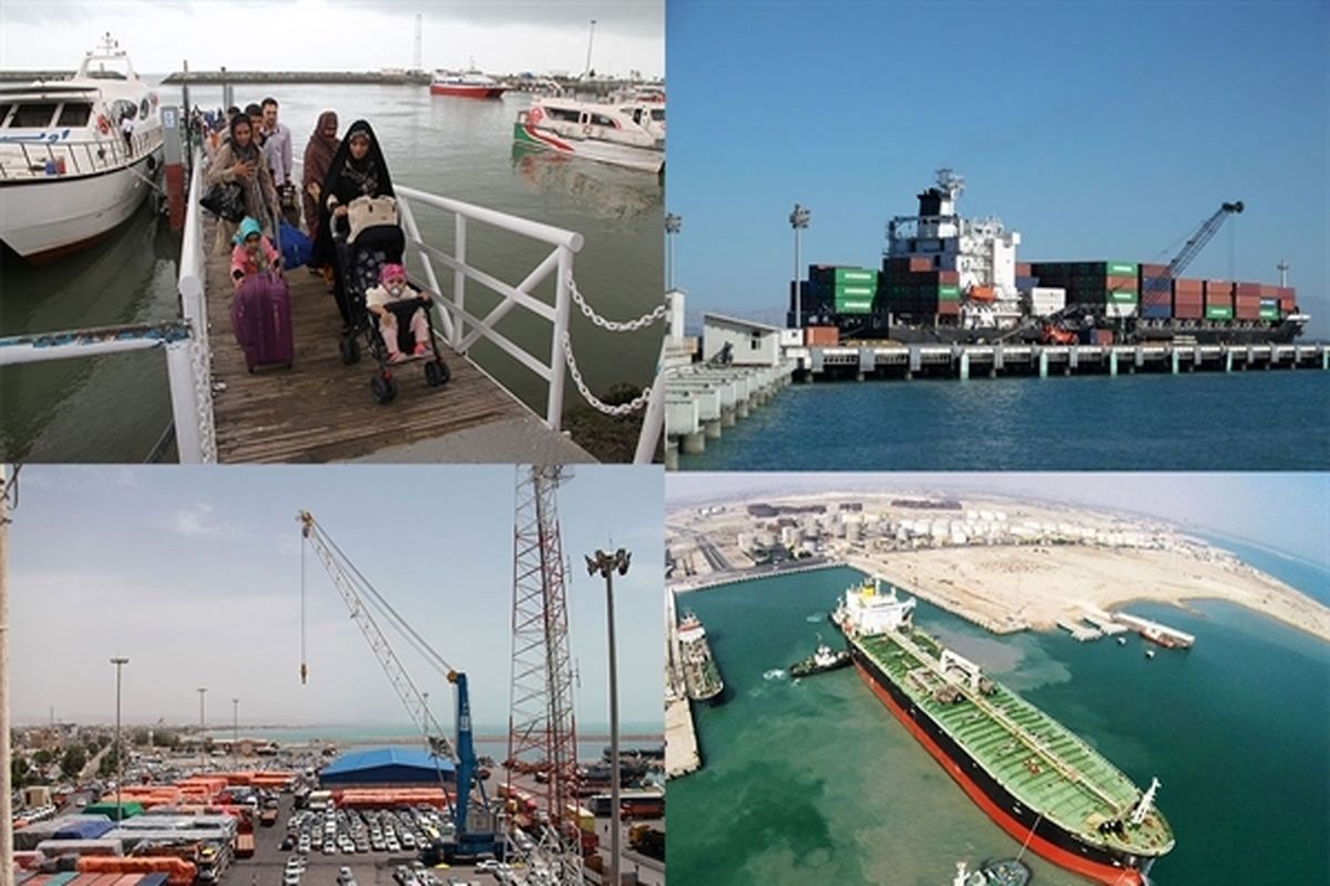 تخلیه و بارگیری ۹۰ میلیون تن کالای نفتی و غیرنفتی/انجام ۱۹ میلیون نفر سفر در پایتخت سفرهای دریایی ایران/ صادرات غیرنفتی از ۳۶ میلیون تن فراتر رفت