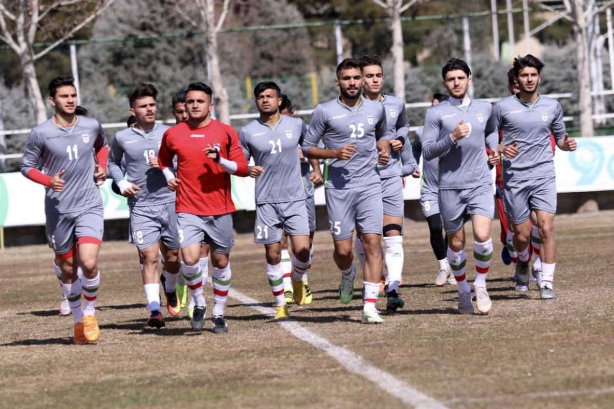 آخرین تمرین تیم امید در تهران