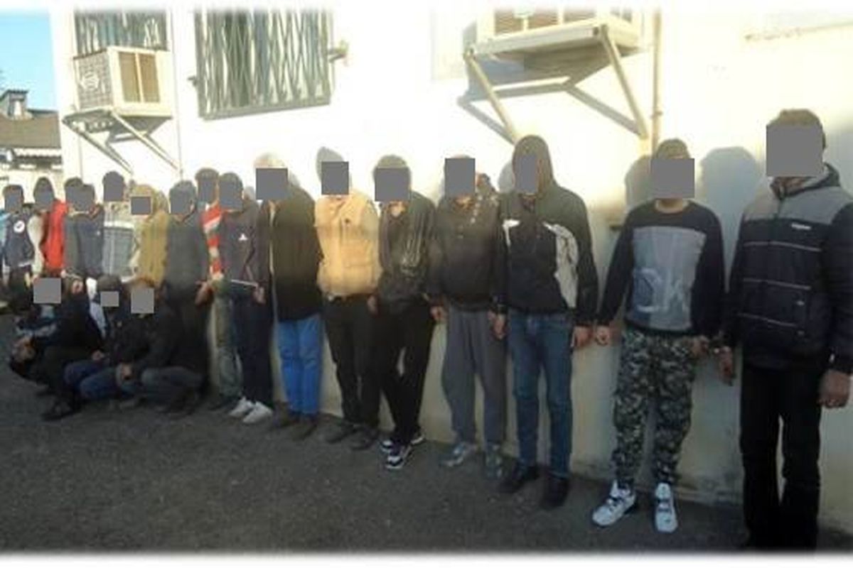 دستگیری معتادان متجاهر و فروشندگان موادمخدر در بندرانزلی